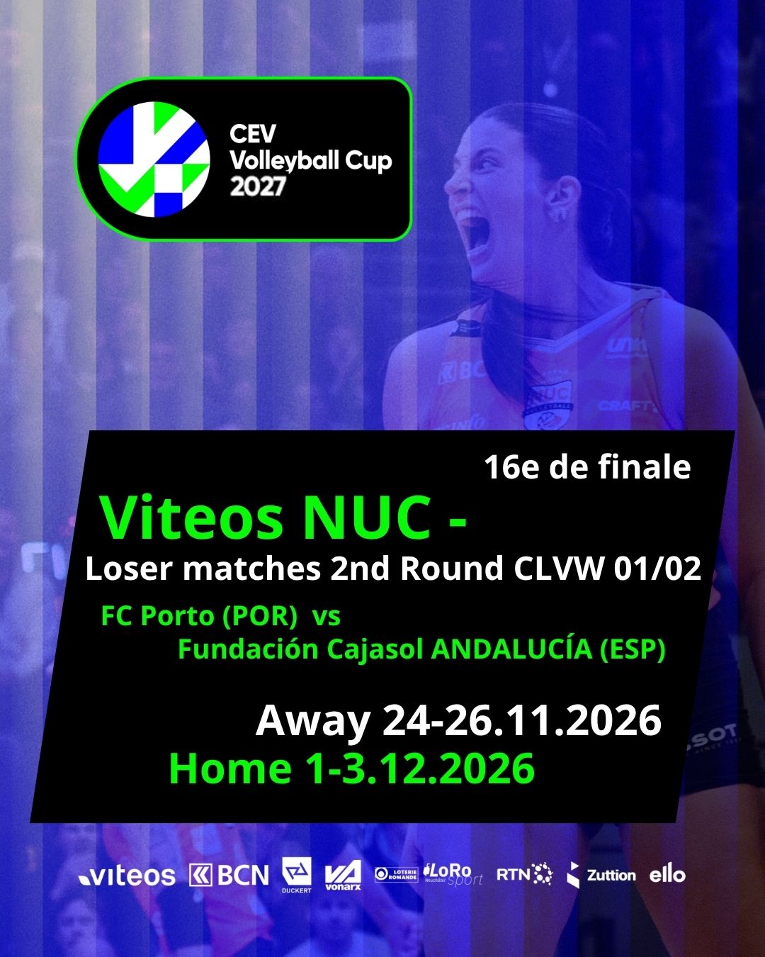 first game CEV Cup 2027