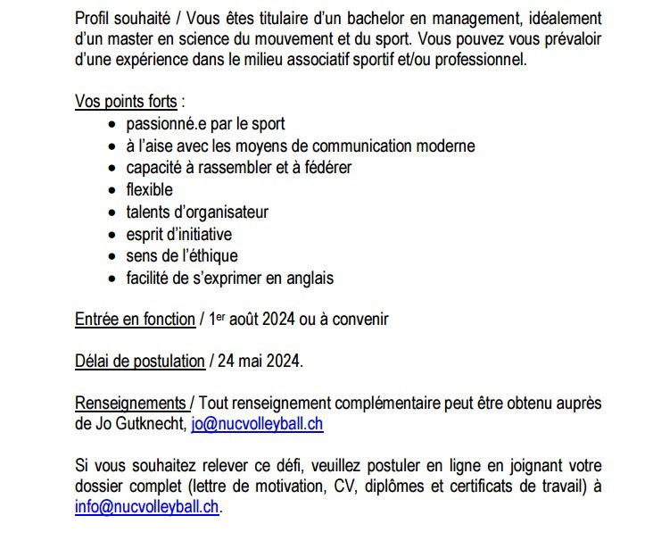 Recrutement 2