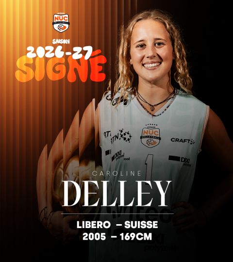 CAROLINE DELLEY POURSUIVRA L’AVENTURE AVEC LE VITEOS NUC
