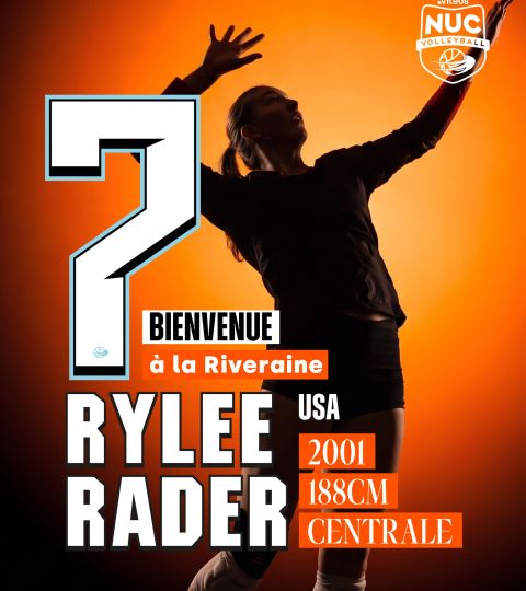 Viteos NUC : la centrale américaine Rylee Rader rejoint l’équipe pour un mois