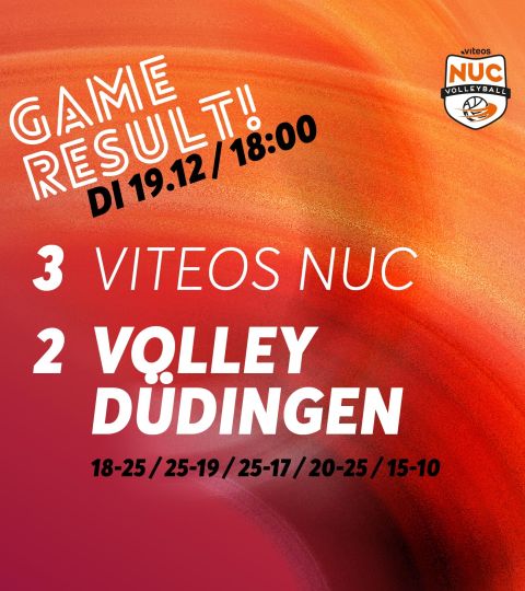 Game Result NUC Dudingen